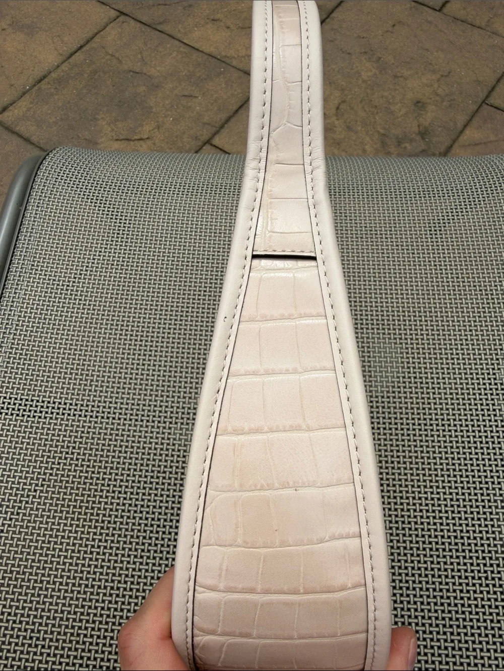NWT Coach Croc-Embossed Coachtopia Ergo Bag